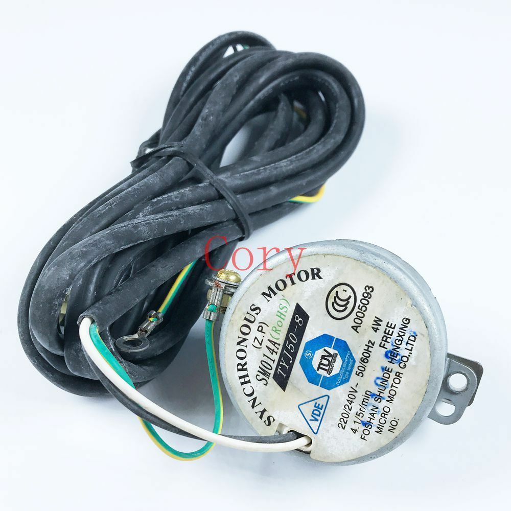 1pcs AC 220/240V 4.1-5R/Min 50/60Hz CW/CCW Microwave Oven Synchronous Motor 4w