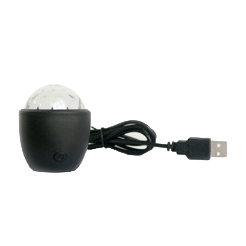 USB Mini Disco Lights USB Led Stage Party Ball DJ Lighting f/ KTV Party