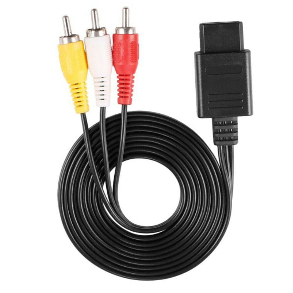 For Nintendo 64 Audio TV Video Cord AV Cable to RCA Super Nintendo GameCube N64