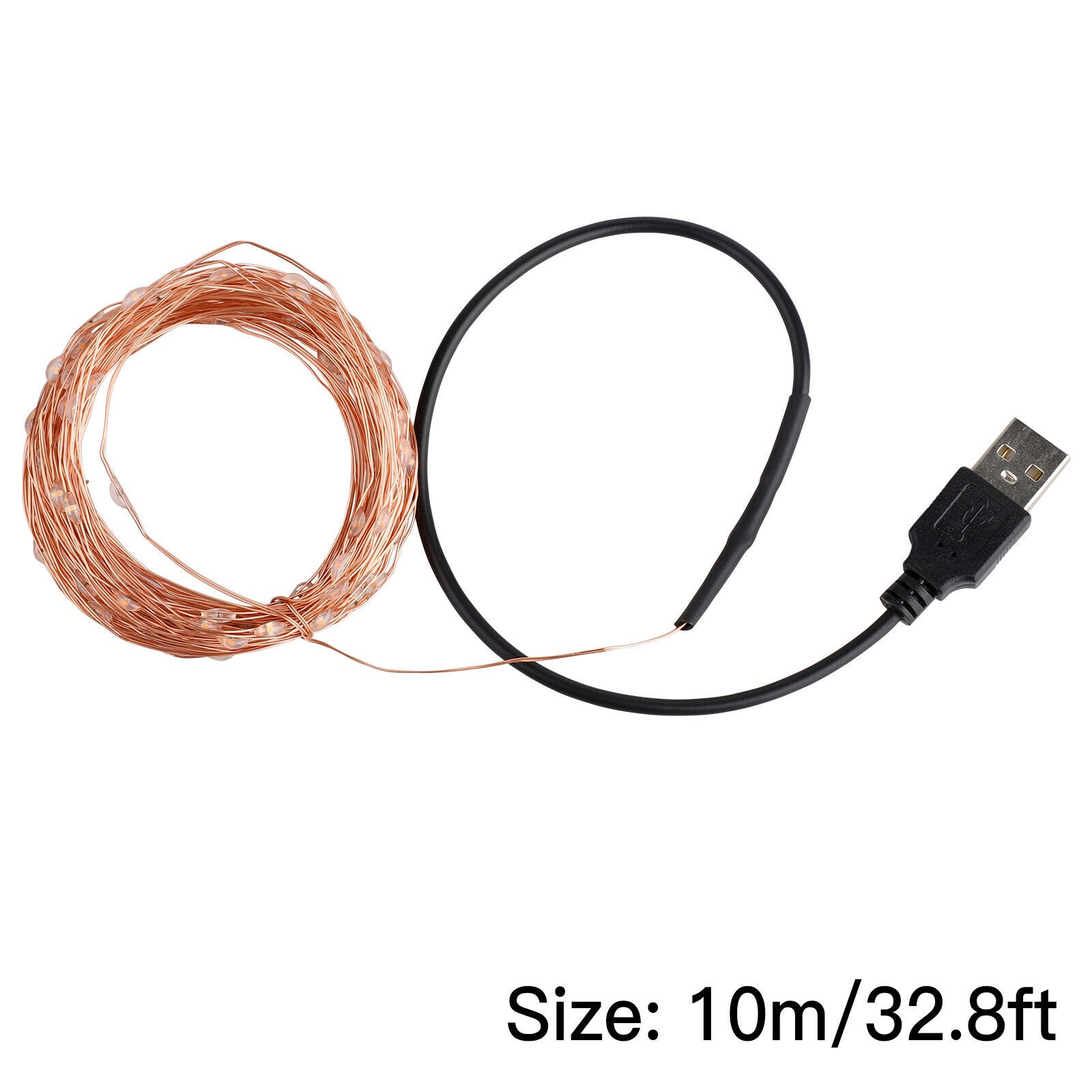 10M 100LED  String Light USB Christmas Halloween Party Waterproof Garden Decor