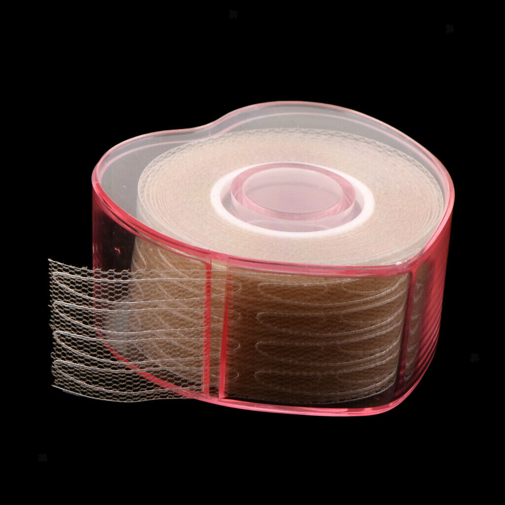 4 Pieces Lace Makeup Eyelid Paste Big Eye Decoration Fiber Eyelid Lift Tapes