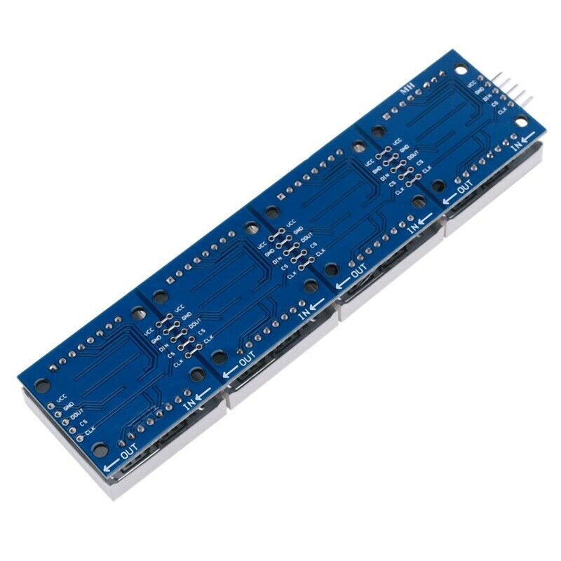 4 in 1 Dot Matrix MCU LED Display Modules DIY Set for Arduino 5 PC connection S5