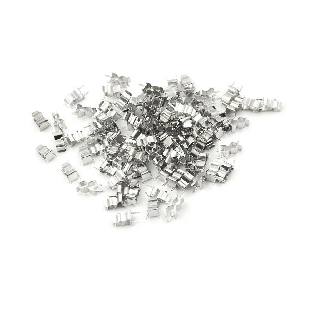 100Pcs PCB Mounting 5*20mm Fuse Holder Clips Quick Fast Blow Fuses Holder.l8