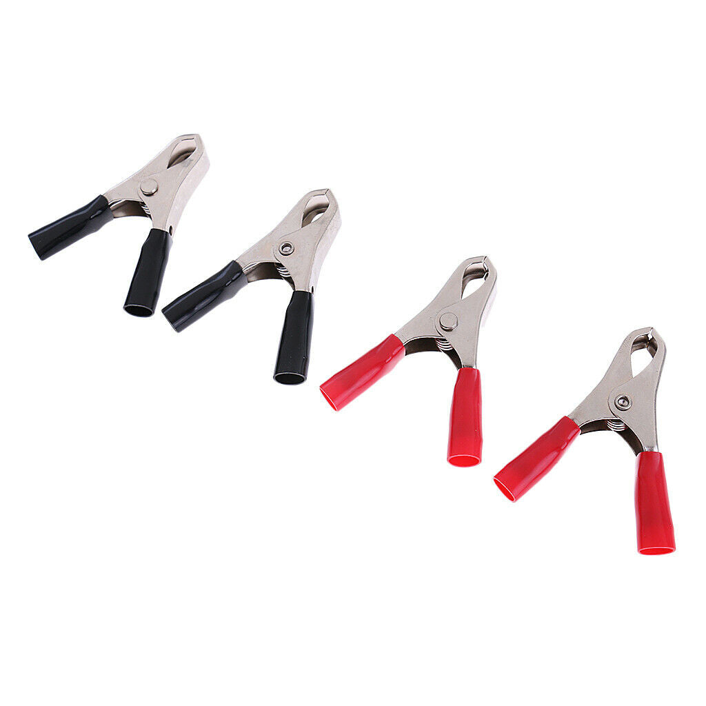 4 x battery clamps 40a charging clamps battery clamps alligator clips
