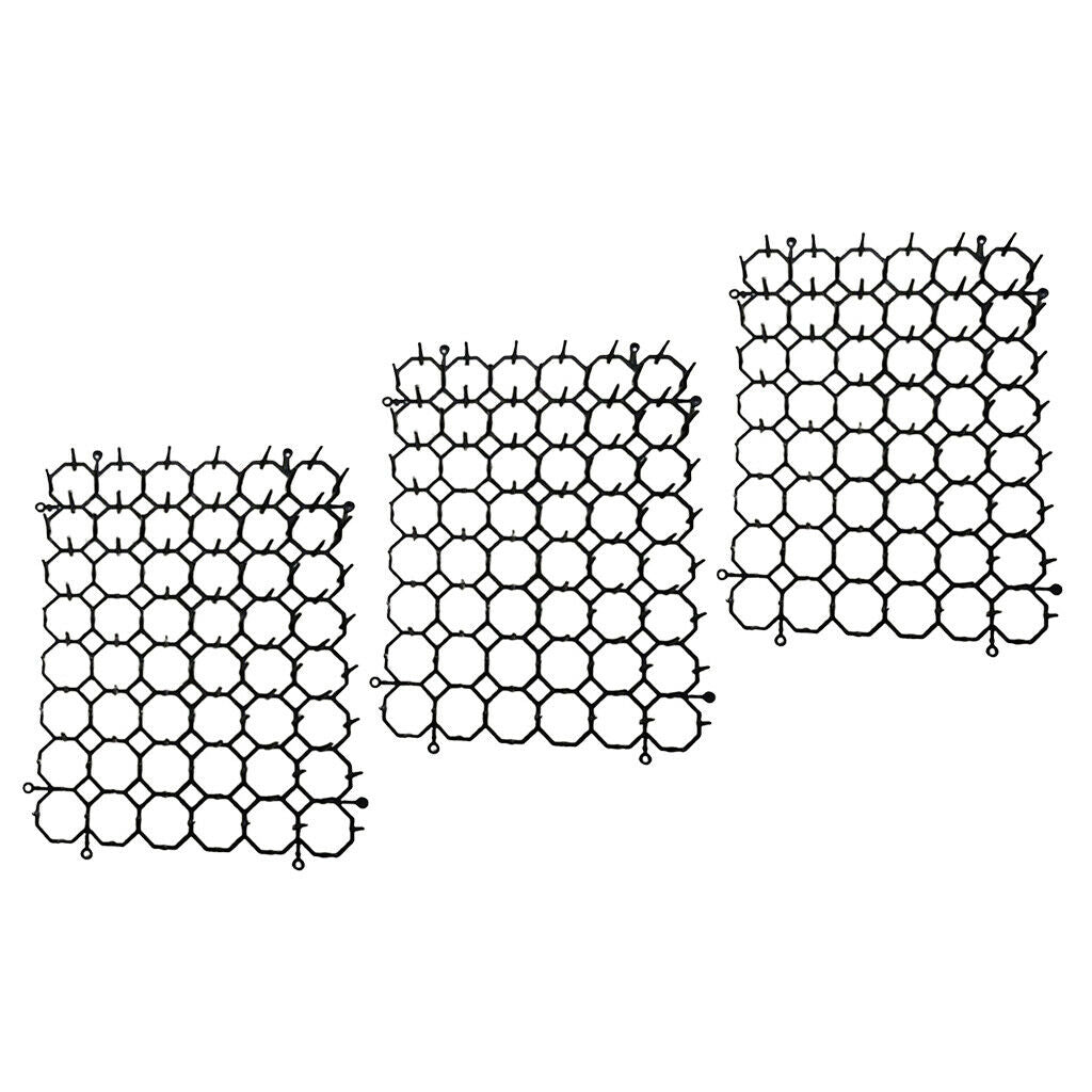 3pcs Cat Pet Deter Mat Repellent Mats Prevents Pet Away From Flower 60x210mm