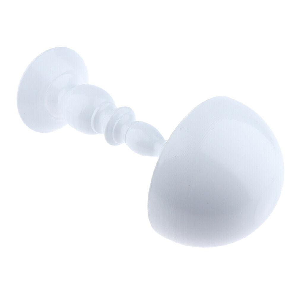Retro Wig Hanger Metal Caps Display Stand Rack for All Wigs & Hats White