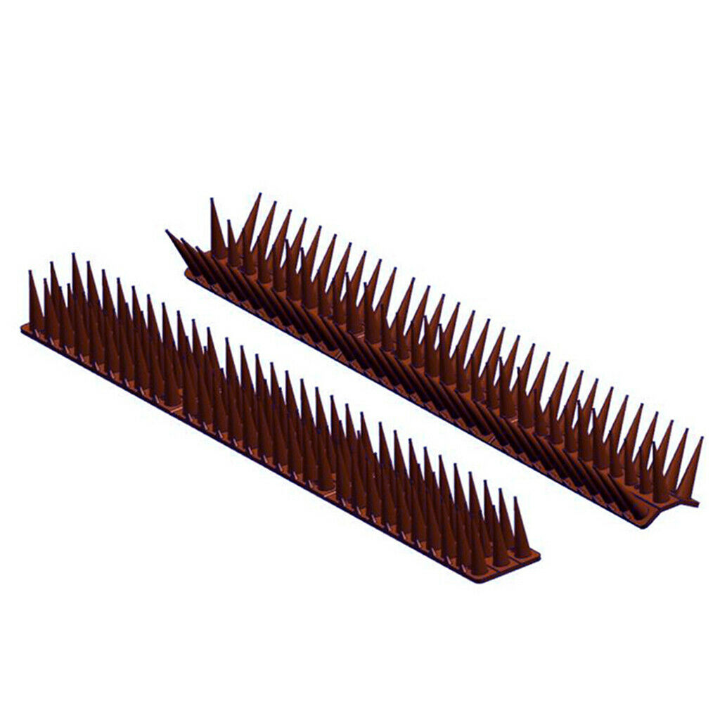 12pcs Plastic  Defender Rodent Cat Animal Repellent Roof Guard
