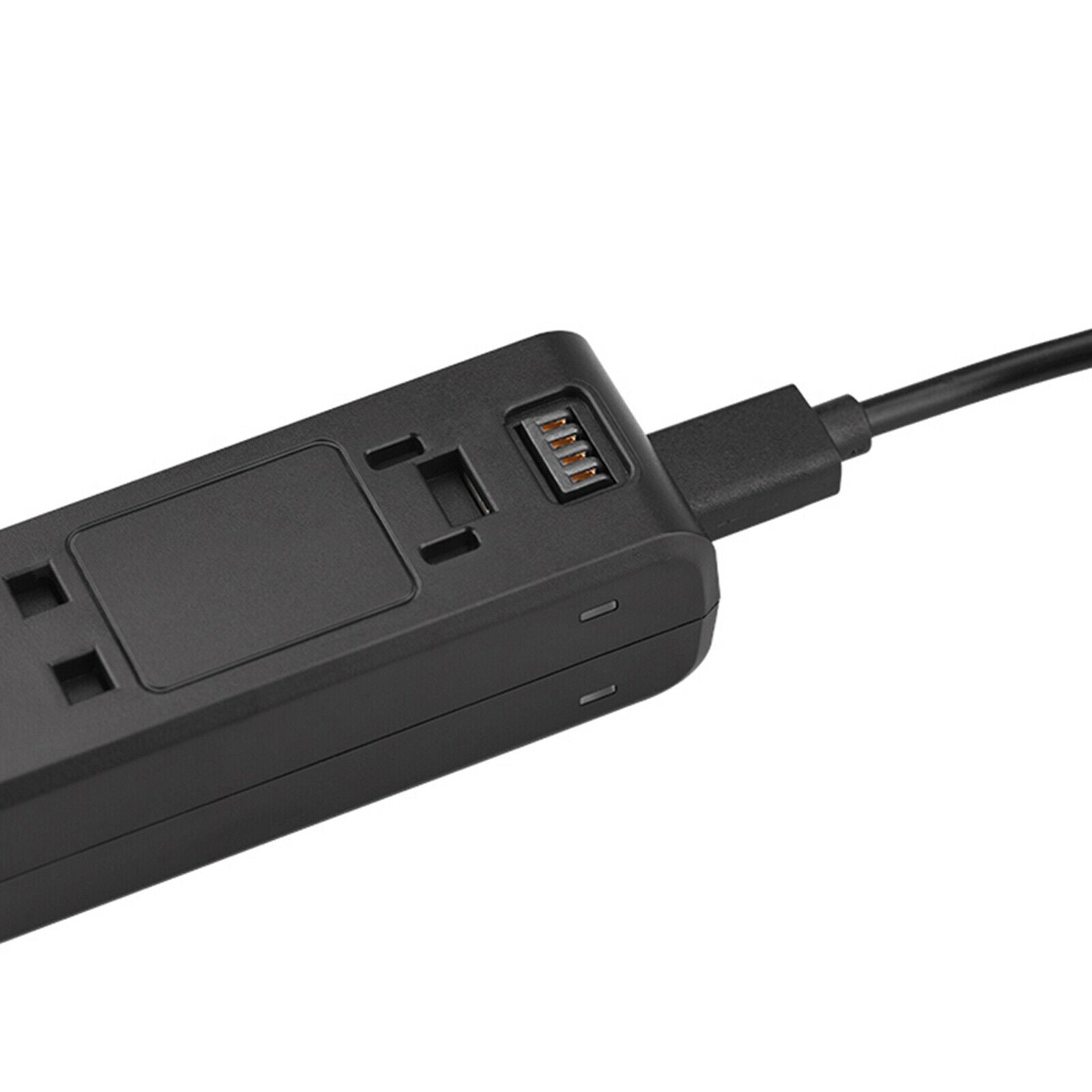 Black USB Battery Charger Holoder Charging Station For Insta360 ONE R Camera