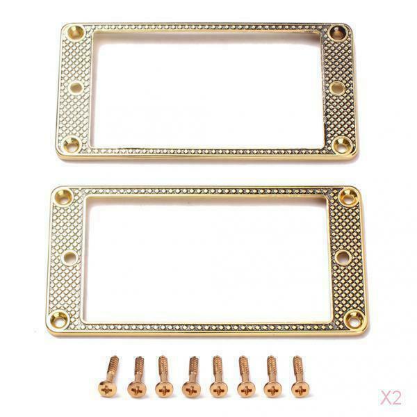 Metal Pickup Mounting  for LP  SG Guitar W/ Screws Golden