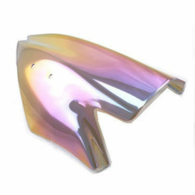 Iridium Double Bubble Motorbike Windshield Windscreen for Kawasaki Z1000 07-09