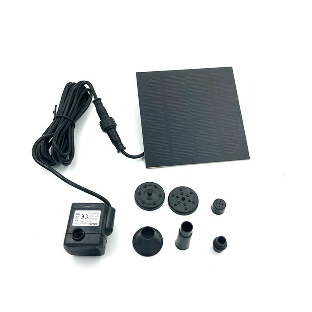 Mini Solar Fountain Garden Pool Pond Outdoor Swimming Pool Water Fountain @