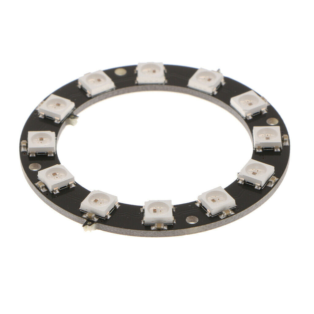 12Bit WS2812 5050 RGB Full-Color LED Driver Light Ring Development Board