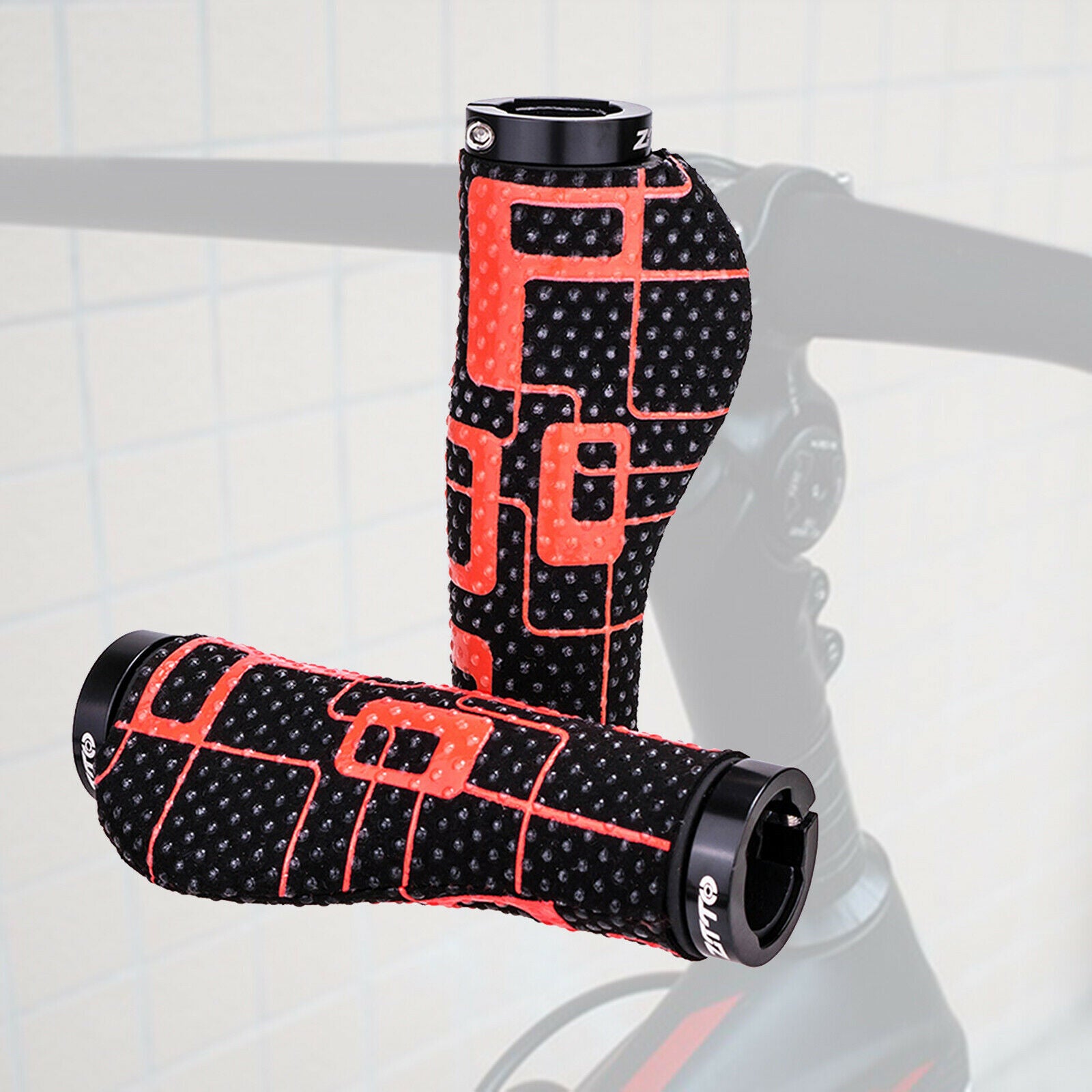 Bicycle Handlebars Grips Ergonomic Handles for Folding Mountain Bike