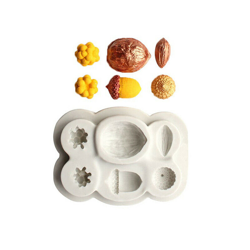 DIY Cookie Decoration Fondant Cake Tools Nut Cake Mold Decorating for Sug.l8