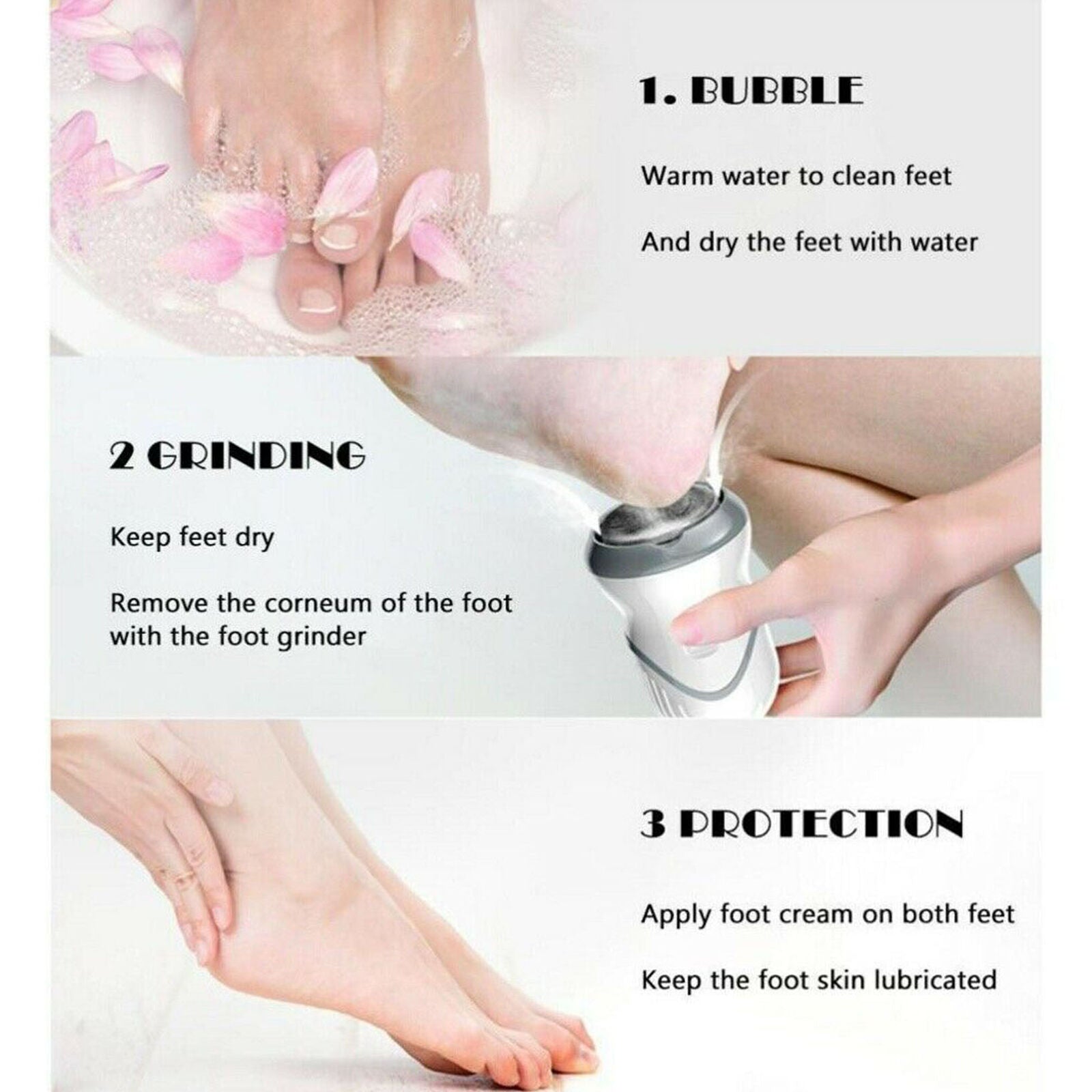 Electric Callus Remover Foot Care Device Pedicure Callus Rasp USB