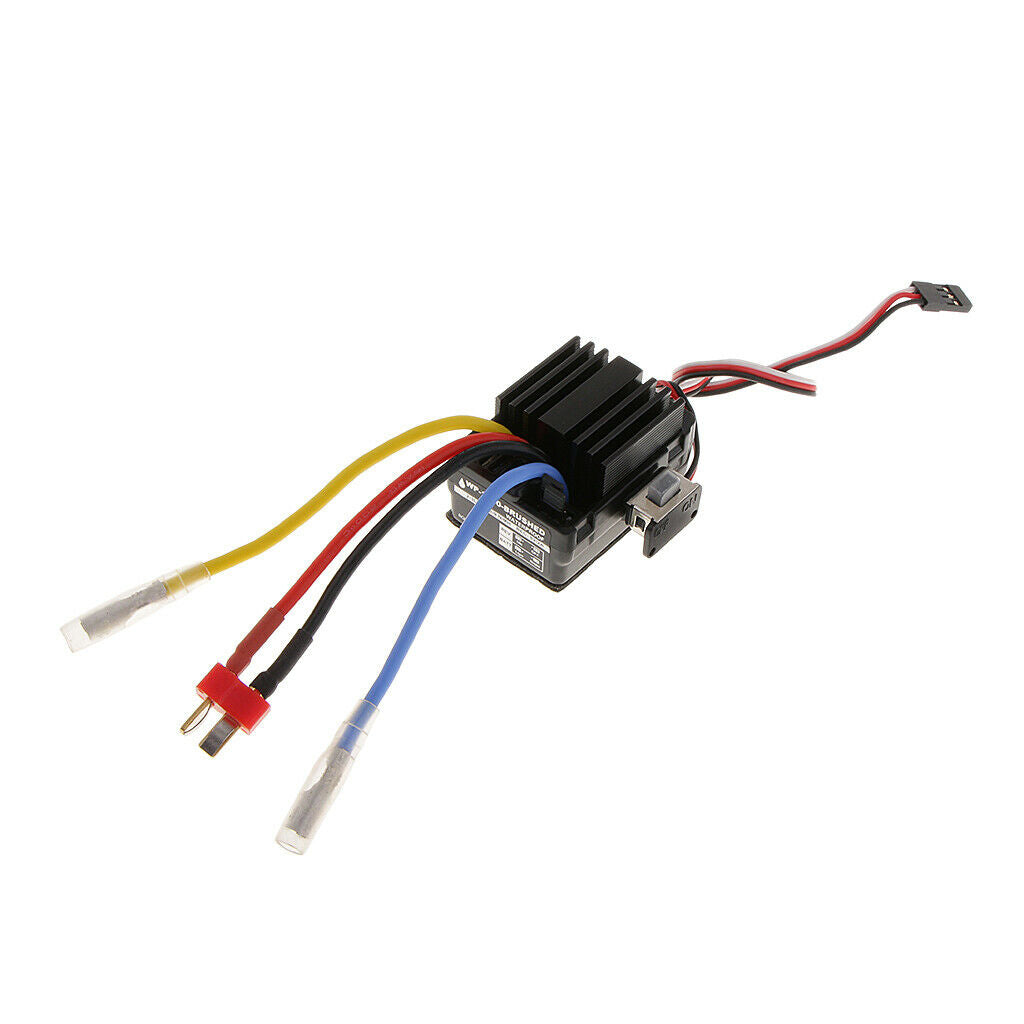 60A ESC Brushed Waterproof Fwd / Rev Built In 5V 2A BEC For RC Boat Models