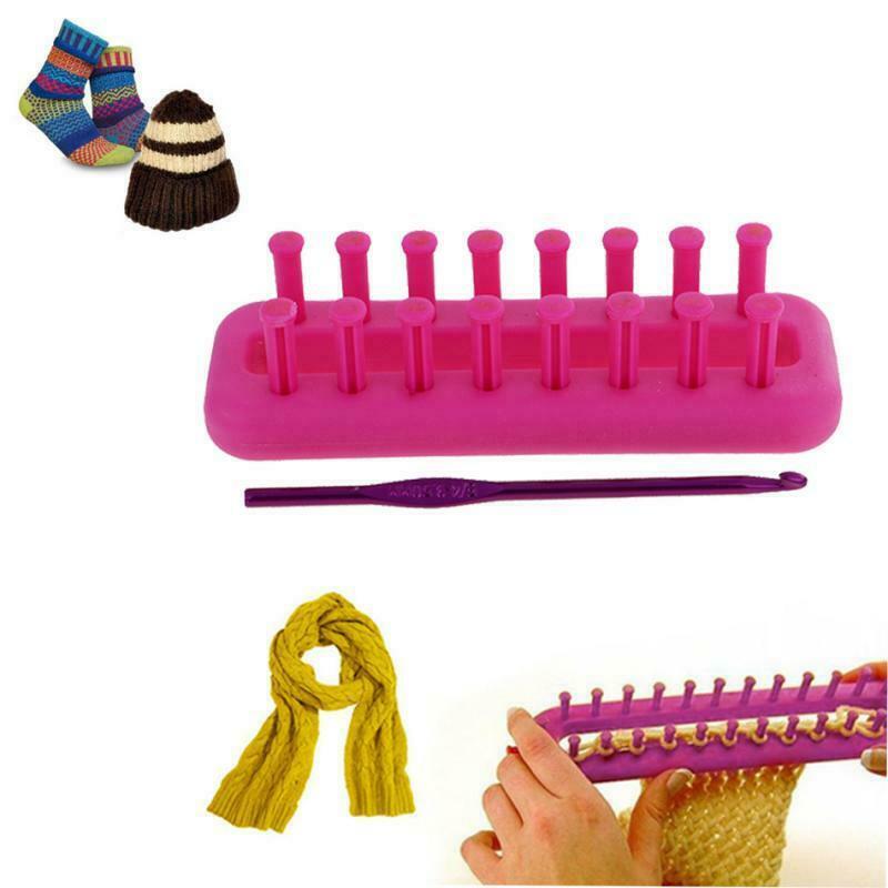 Rectangle Wool DIY Knitting Tool Hat Manufacturer Scarf + Yarn Storage Bag Made