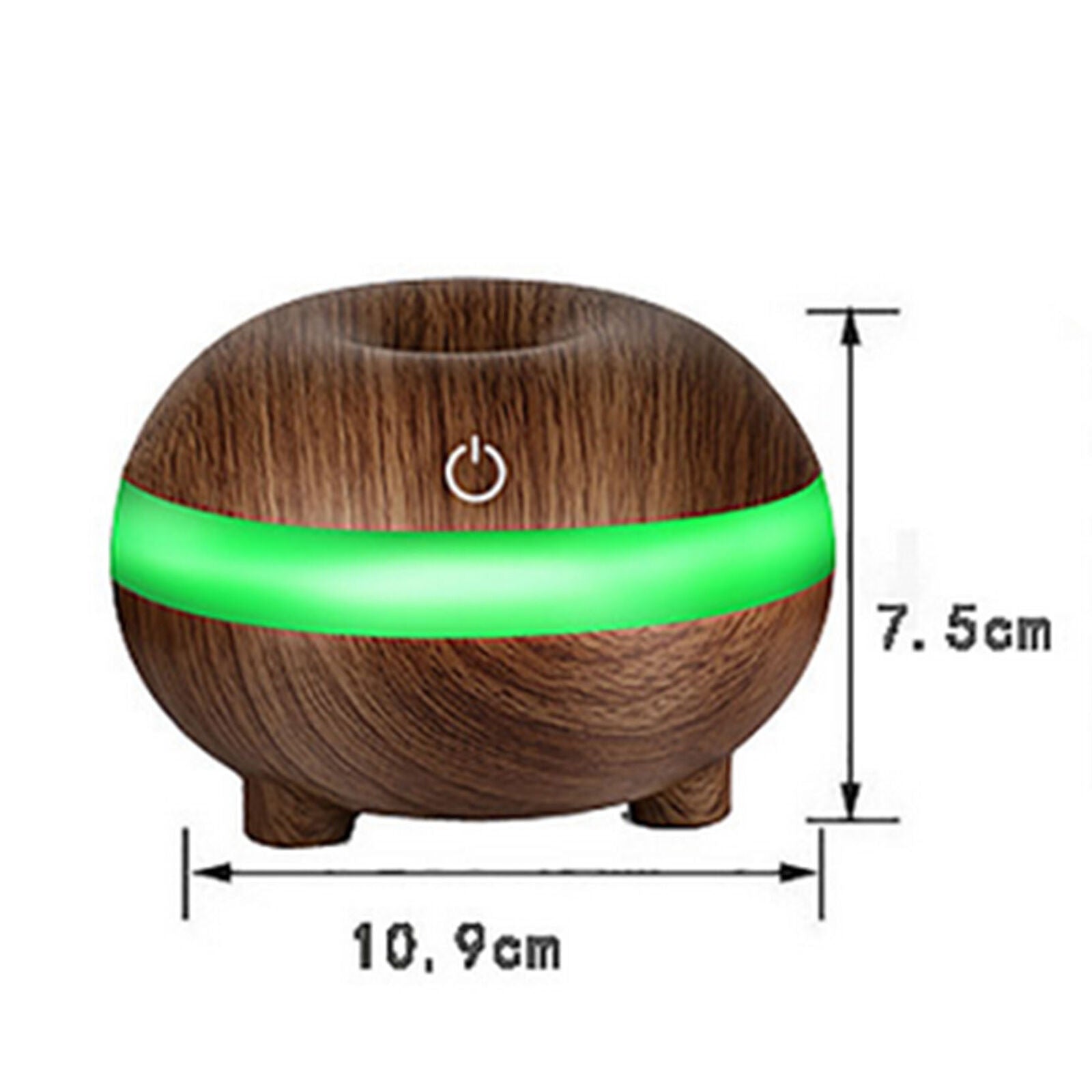 Essential Oil Aroma Diffuser Aromatherapy Ultrasonic Humidifier Air Purifier US