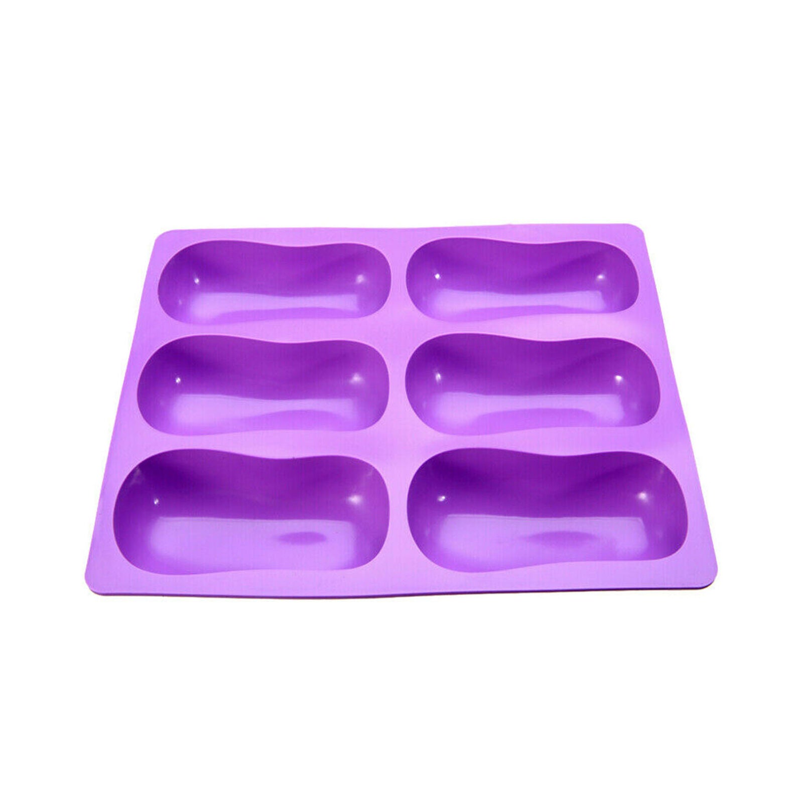 Oval Cake Mold Soap Mold Silicone Mould For Candy Ice Tray DIY Making Tool Kit