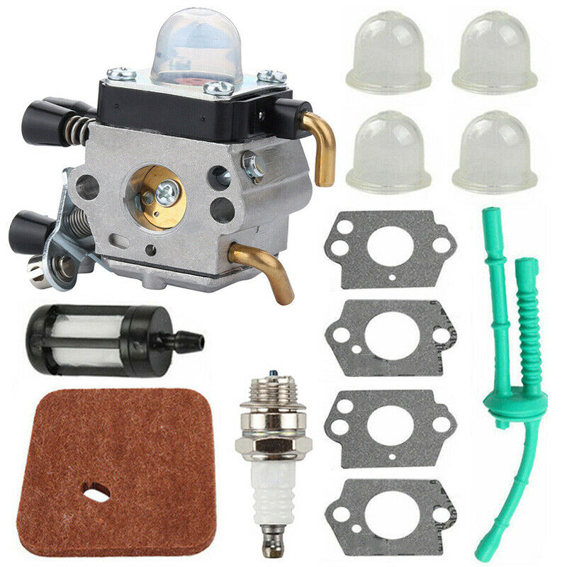 Carburetor Air Fuel Filter Carb Gaskets Kit for STIHL FS38 FS45 FS46 FS55 FS85