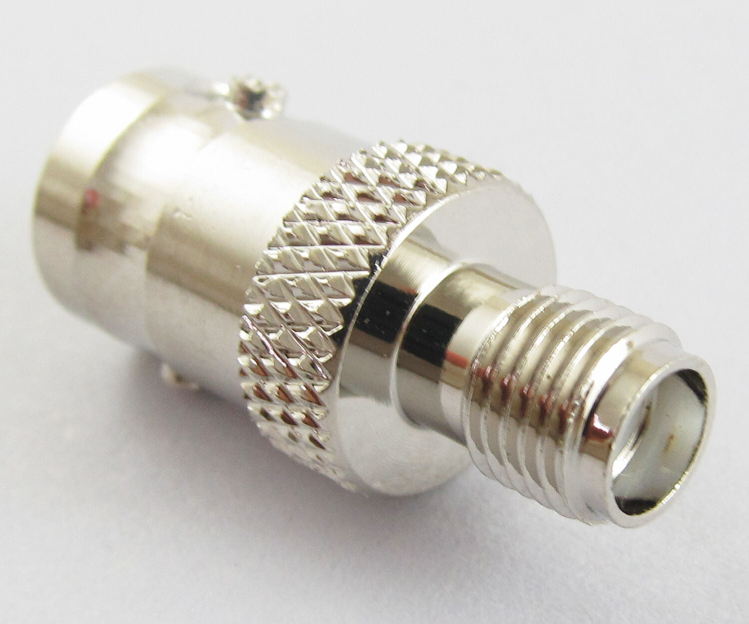 Brass SMA Jack Female To BNC Jack Female Straight RF Adapter Connector Nickel