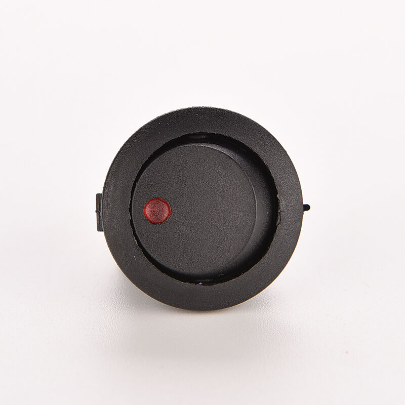 Red Car 12V Round Rocker Boat LED Light Toggle Switch ON-OF.l8