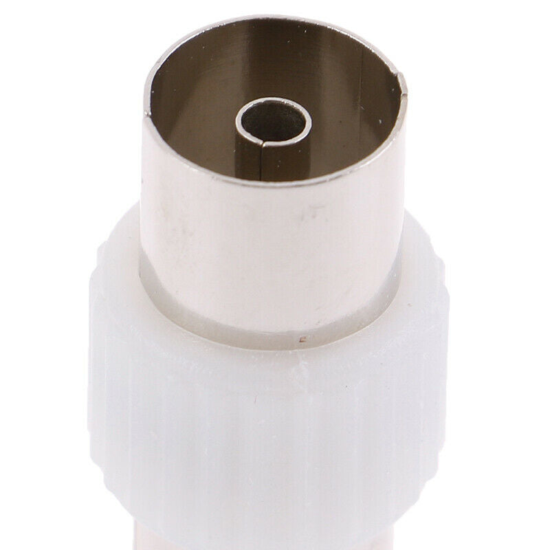 2pcs Female to Female Antennas TV Plug Jack RF Coaxial Adapter .l8