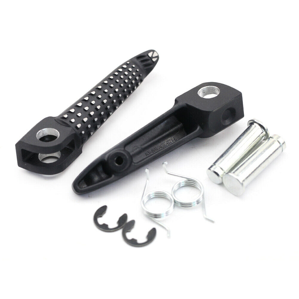 Rider Front Foot Pegs Adapters For KAWASAKI Z 1000 Z800 Z750R ZX-6R ZX-10R NINJA