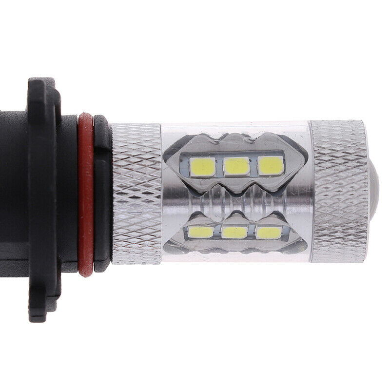 2x Super Bright White LED 9006 HB4 High Power 80W Fog Light Driving Bulbs DRL Rf