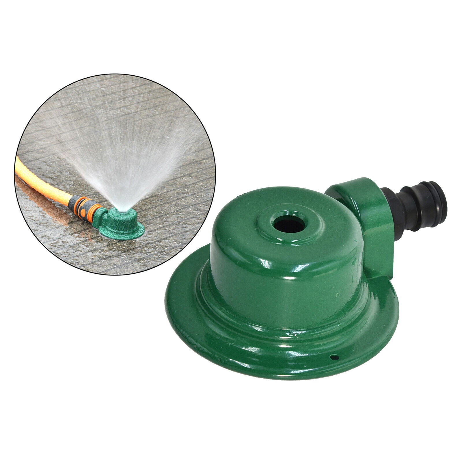Metal Garden Water Sprinkler Yard Lawn Watering Spray Irrigation System