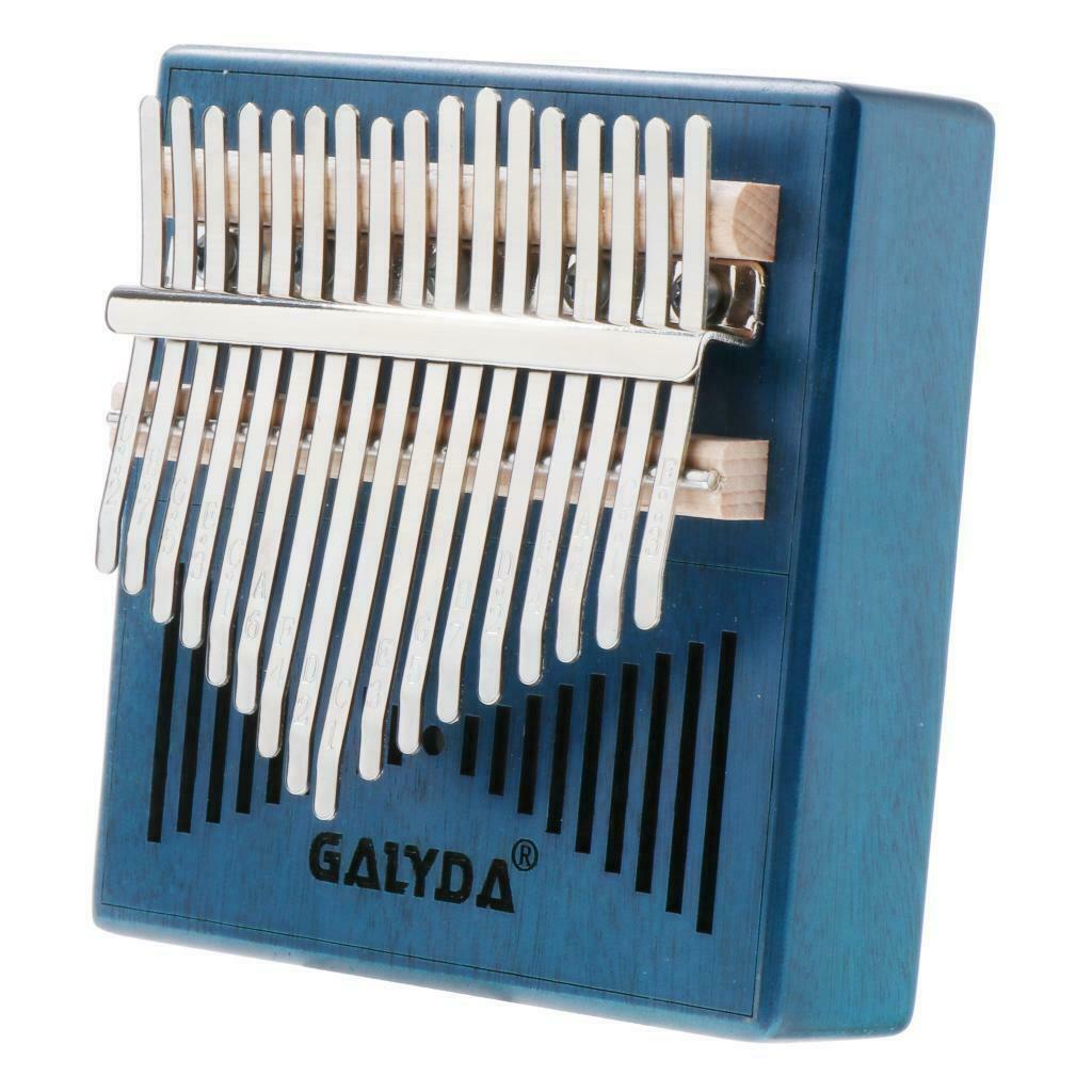 2020 Kalimba 17 Key Thumb Piano Mahogany Mbira Gift w/ Bag Finger Guards