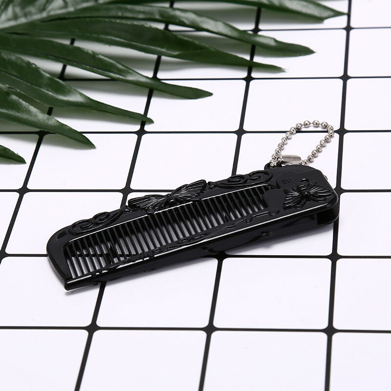 portable hair comb brush heychain foldable massage comb anti-stati chair c.l8
