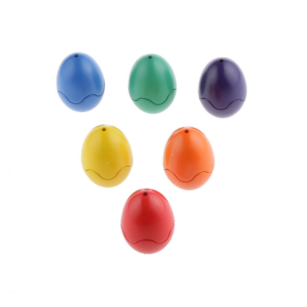 6 Colours/Set No-Toxic Wax   Children Colorful Painting Egg Shapes