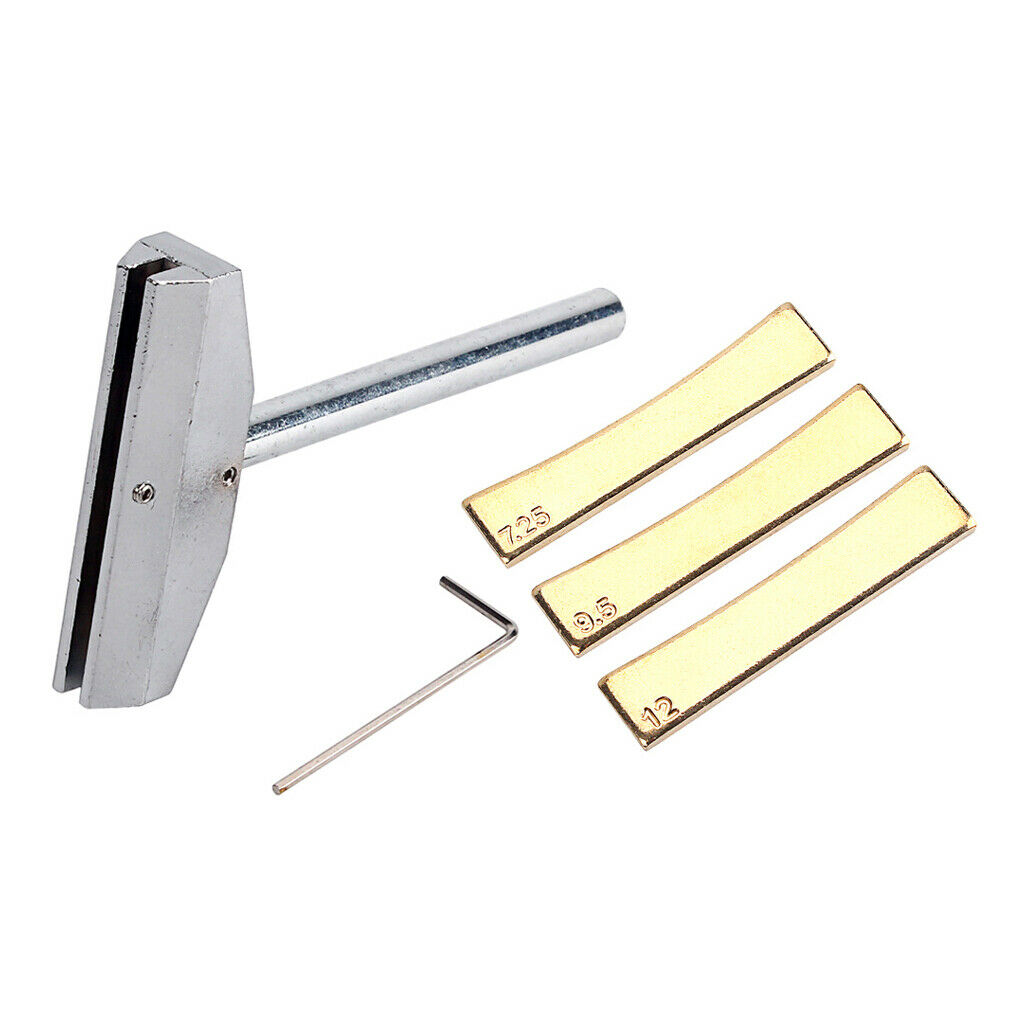 Electric Guitar Repair Tool Metal Fretboard Press Caul Inserts Set
