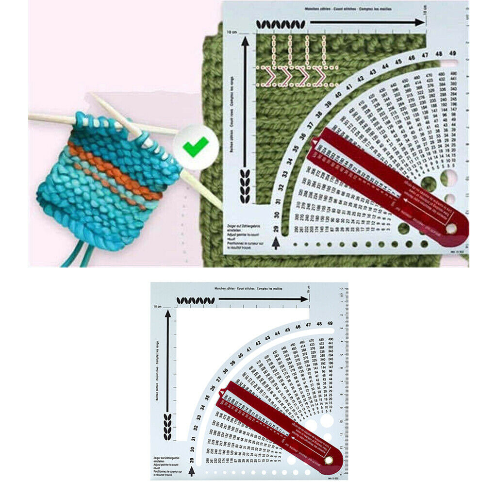 Knitting Gauge Converter, Knitting Calculator Counting