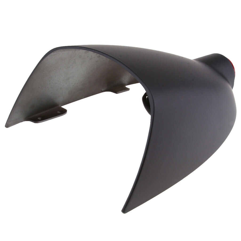 Matt Black Rear Seat Cover Cowl Fairing W/ LED