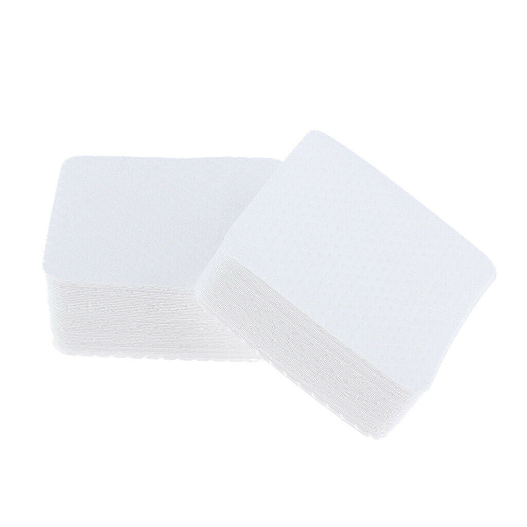 Eyelash Glue Extension Gels Remover Pads False Lashes Adhesive Wiping 100Pcs
