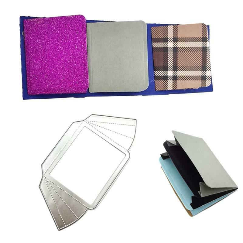 Folder Bag Metal Cutting Dies Stencil Scrapbook DIY Album Stamp Paper Card Mold