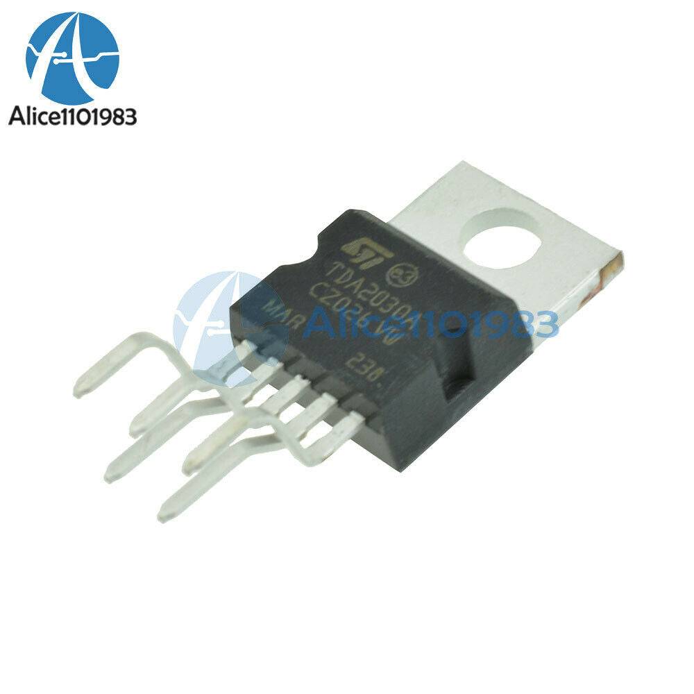 10PCS TDA2030A TDA2030 TO-220 18W Hi-Fi Amplifier 35W Low Power Driver IC ST