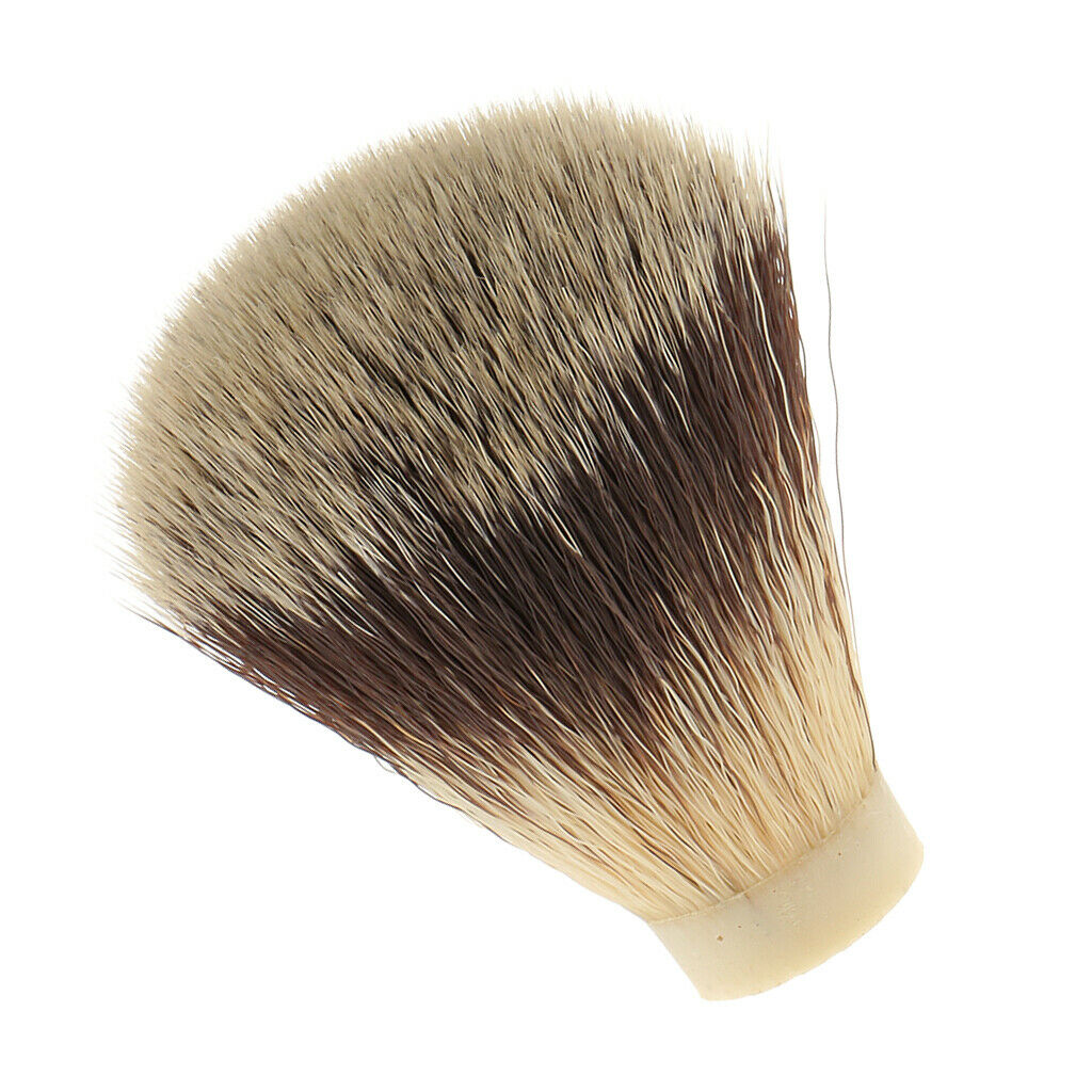 4pcs Shaving Brush Head Knots Replacement for Man Salon Hair Brush Handle