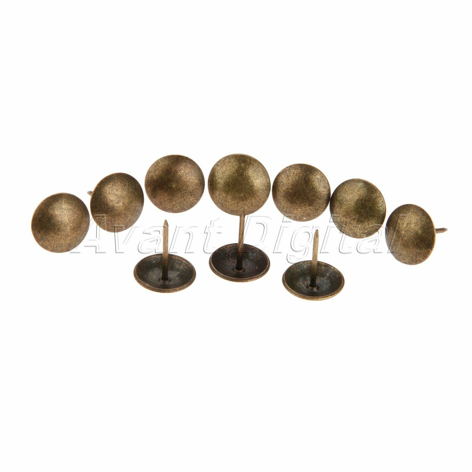 10pcs Upholstery Tacks Studs Pins Nails Sofa Jewelry Box Furniture Decorative