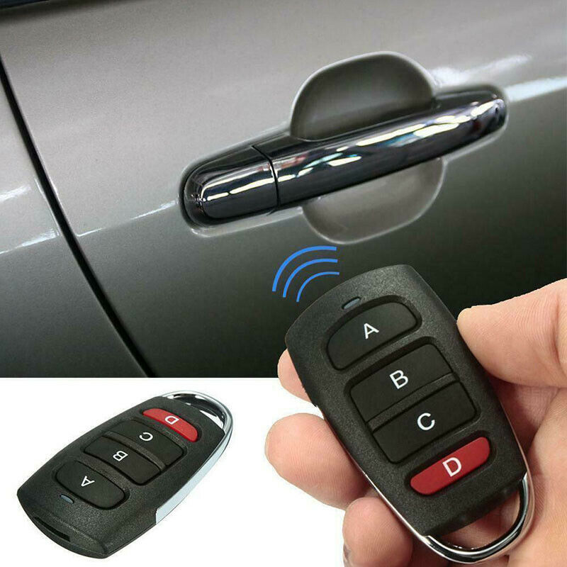 Mini 4 Channel Gate Garage Door Remote Control Key Fob Cloner 433mhz Universal