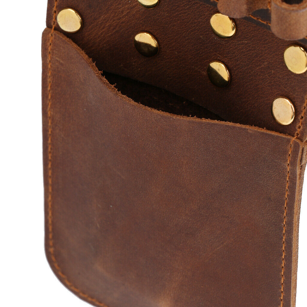 Archery In Artificial Leather Arrow Quiver 6 Arrows Bag Holder