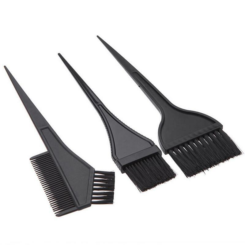 5x Hairdressing Hair Dye Color Bowl Color Mixing Comb Brush Set Kit Tint Tool Re