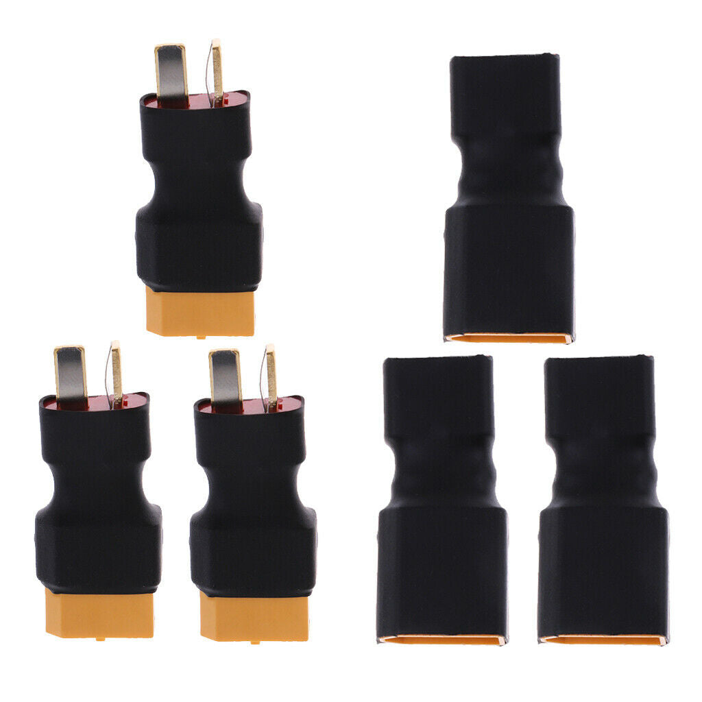 6pcs XT60 T-Plug Connector for RC Car Truck Aircraft Spare Parts Accessory