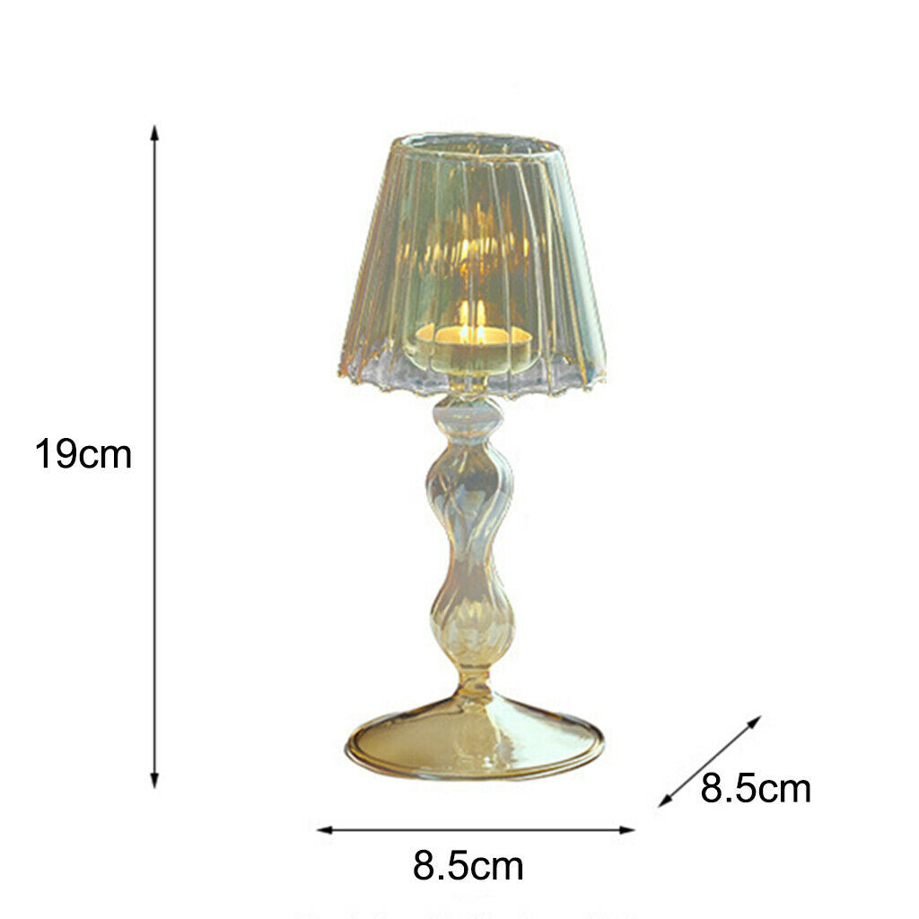 Candle Holder Decorative Candlestick for Bedroom Wedding Party Decor Art