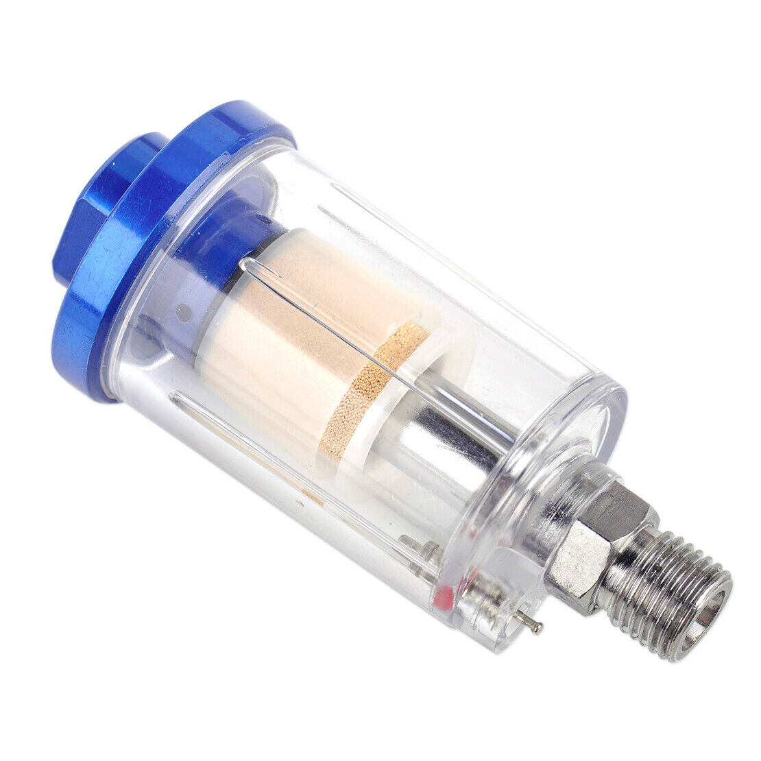 Air Filter Mini Water Oil Separator Trap Moisture Spray Paintwork Gun Tool An