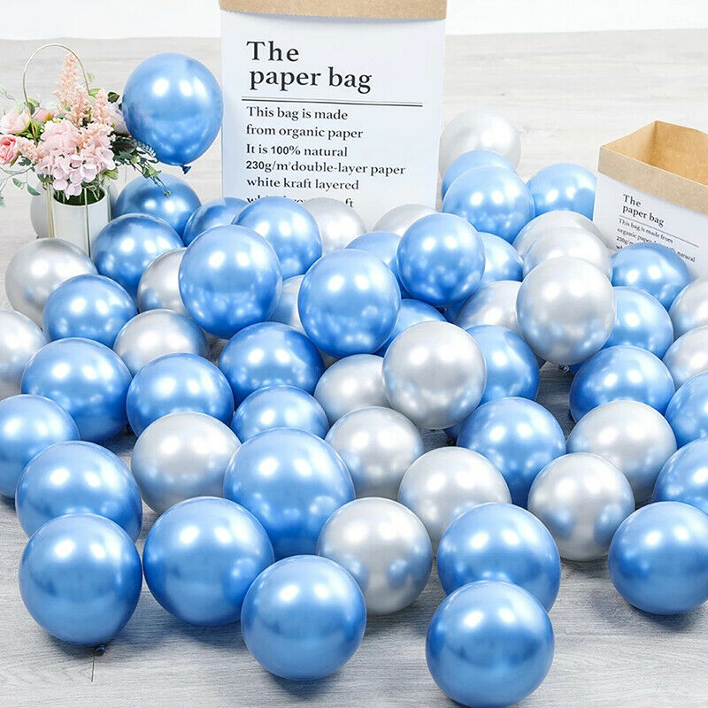 132pcs Snowflake Balloon Garland Arch kit Birthday Party Ice Snow Queen Balloon
