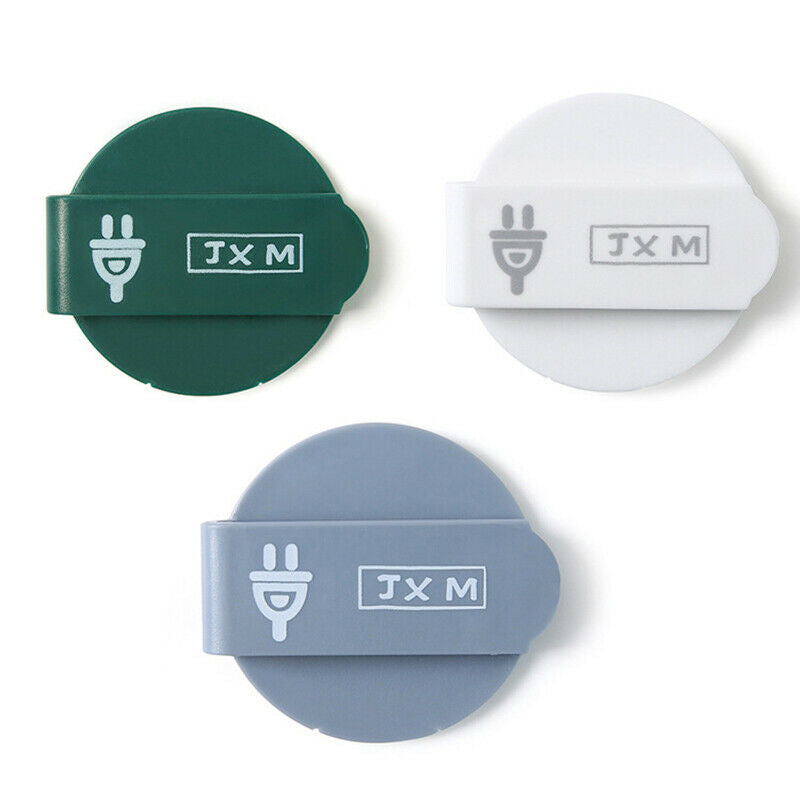 3PCS/set Wire plug hook kitchen holder for sockets of nail-free paste use.l8