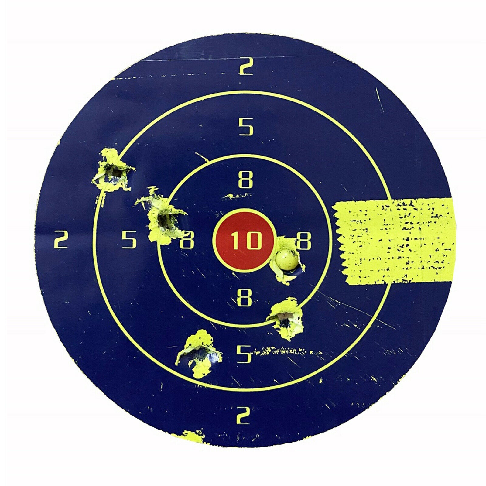 200Pcs 3.94in Round Shape Shooting Targets Self Adhesive Splatter Paper Sheets